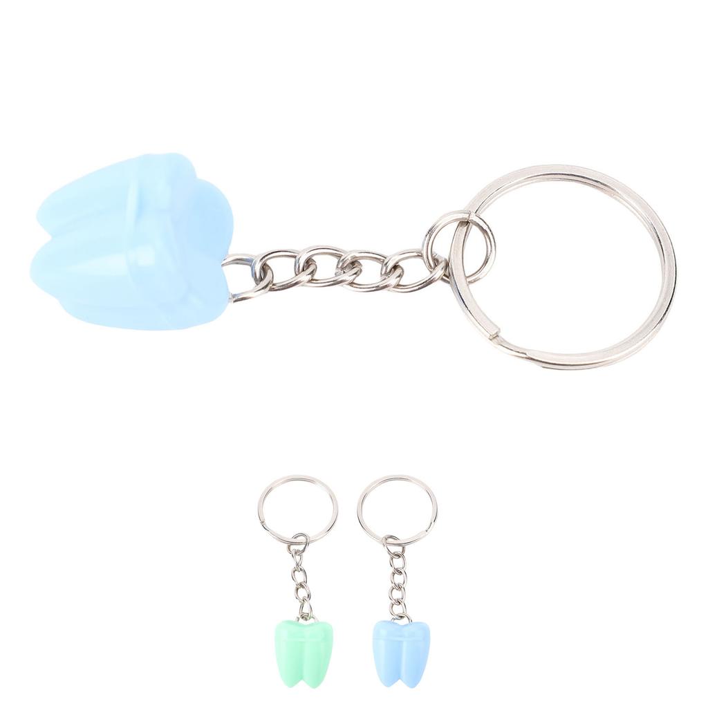 20pcs Baby Teeth Box Keychain Tooth Case Organizer Portable Milk Teeth Holder for Kids
