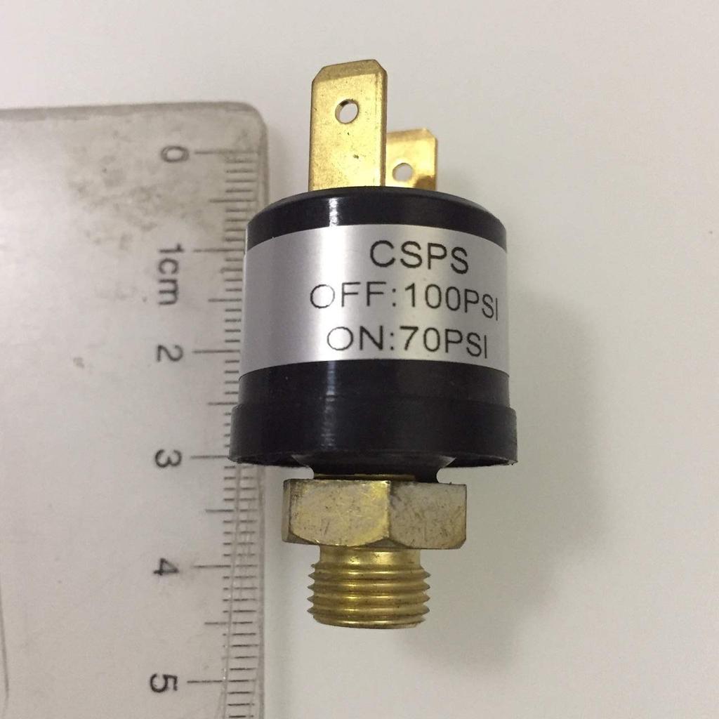 Mercy tools Переключатель давления пневмоподвески 1/8NPT Резьба Пневматический гудок Пневмобак (70-100 фунтов на квадратный дюйм)