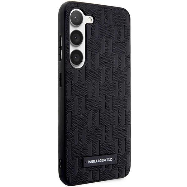 Karl Lagerfeld KLHCS23MSAKLHPK S23+ S916 hardcase black/black Saffiano Mono Metal Logo