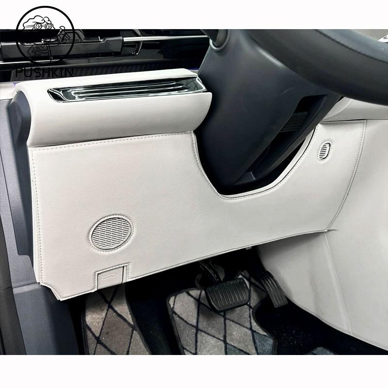 עבור Geely EX5 Proton Emas 7 EV 2026 דלת רכב עור נגד בעיטות פד הגנה ראשי נהג נוסע סרט נגד בעיטות אביזרי הגנה