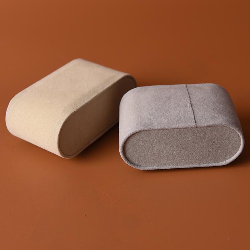 1шт замшевые подушки цвета слоновой кости/крема, подушки для часов для дисплея коробки