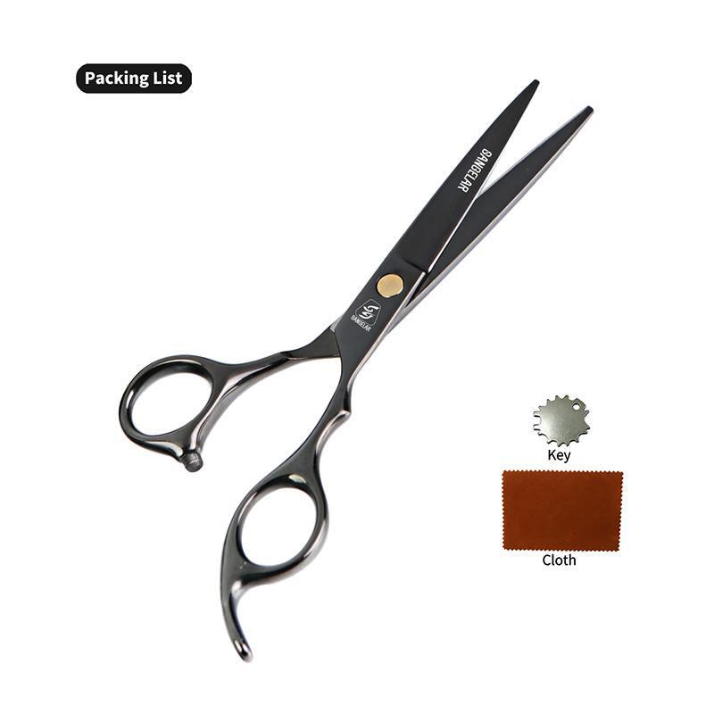 SANGELAR 6-дюймовые профессиональные парикмахерские ножницы, парикмахерские ножницы для стрижки волос, салонные инструменты для мамы, папы, друзей, подарки