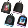 LED Backpack Smart Screen Outdoor Travel Bag with BT App Control and High-Clear Display DIY for Ente
