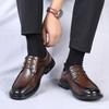 Мода 2024 года, натуральная кожа, мягкая подошва, обувь для мужчин, деловая обувь для мужчин, брендовая обувь, мужская повседневная обувь, классика