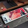Колпачки для механической клавиатуры Sakura Machima PBT - Боковая гравировка, Полупрозрачные, Варианты раскладки 87/108/68/75