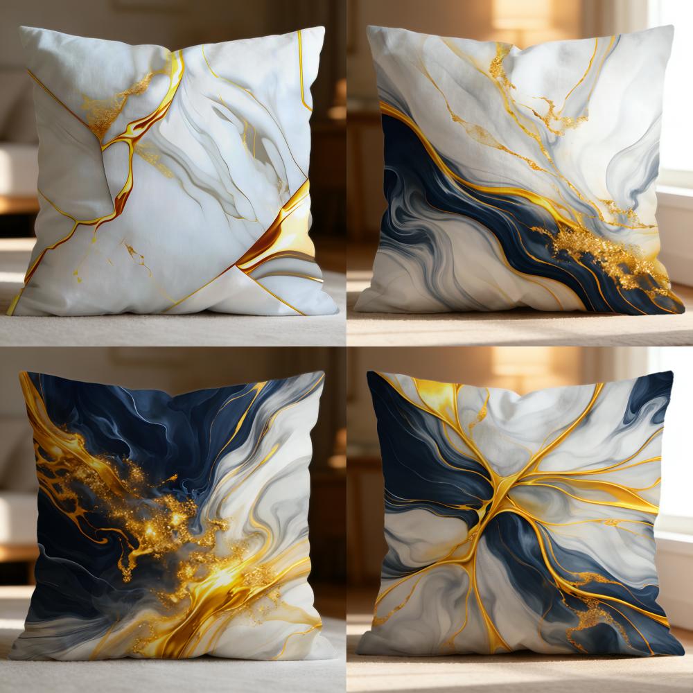 Style Highend Texture Cushion Cover Soft Washable Pillow Case MultiScene for Couch Bed Travel Office Use
