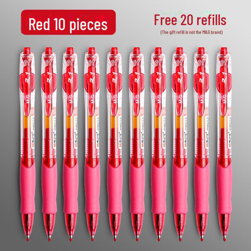 Студенческий экзамен 0,5 мм гелевая ручка с черным углеродным покрытием, шариковая ручка, ручка для подписи