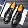 Модная весна-осень, новые дизайнерские роскошные туфли для мужчин, модные повседневные мужские туфли, однотонные кожаные мокасины для мужчин