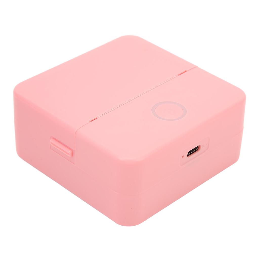 Мини портативный термопринтер карманный принтер без чернил с приложением для фотографий в стиле ретро