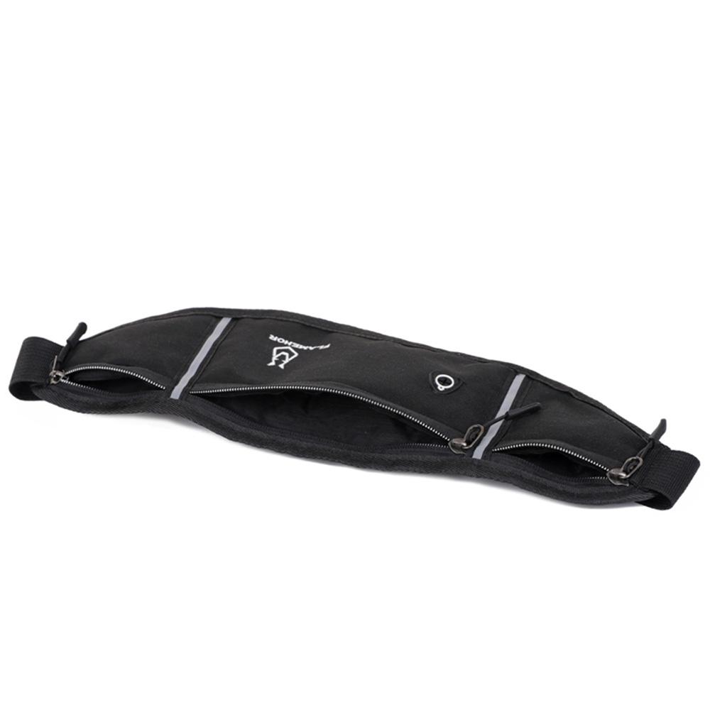 Спортивная поясная сумка для мужчин и женщин, держатель для телефона, ремень с отверстием для наушников, водонепроницаемый чехол для бега