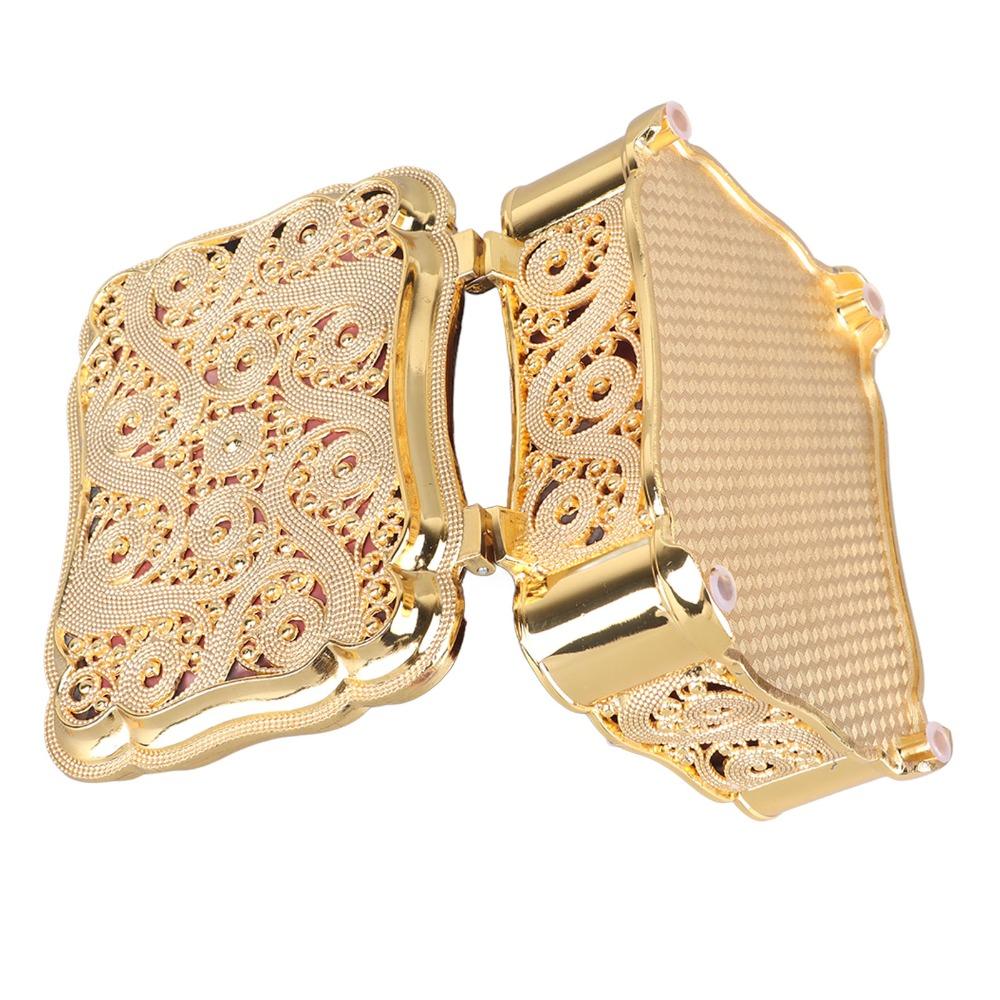 Alloy Metal Jewelry Box Vintage Ring Box Holder Decorative Boxes Keepsake Box For Ring