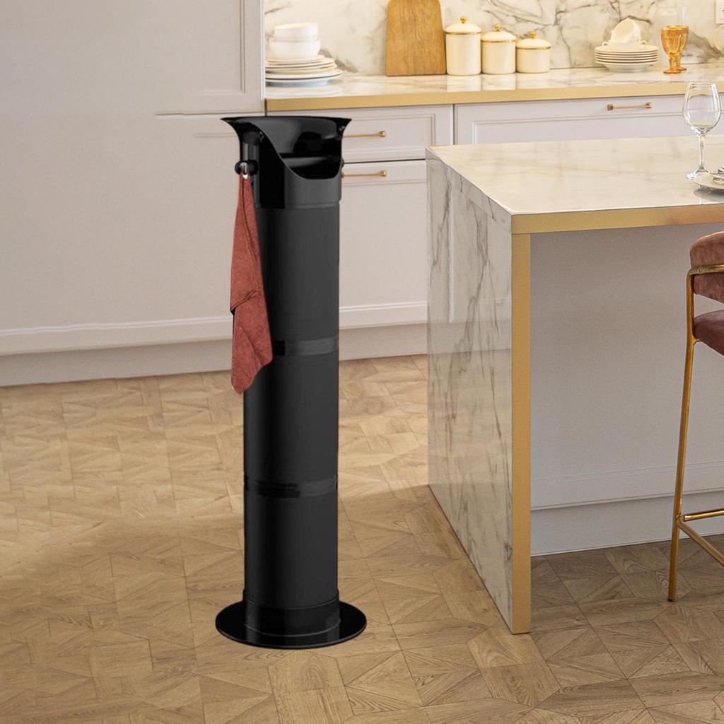 Coffee Knock Box Grounds Bucket Practical Baristas Tool Large Capacity Floor Standing