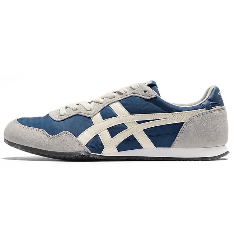 Onitsuka Tiger Serrano Mako Blue Cream Sneakers 1183B400-406