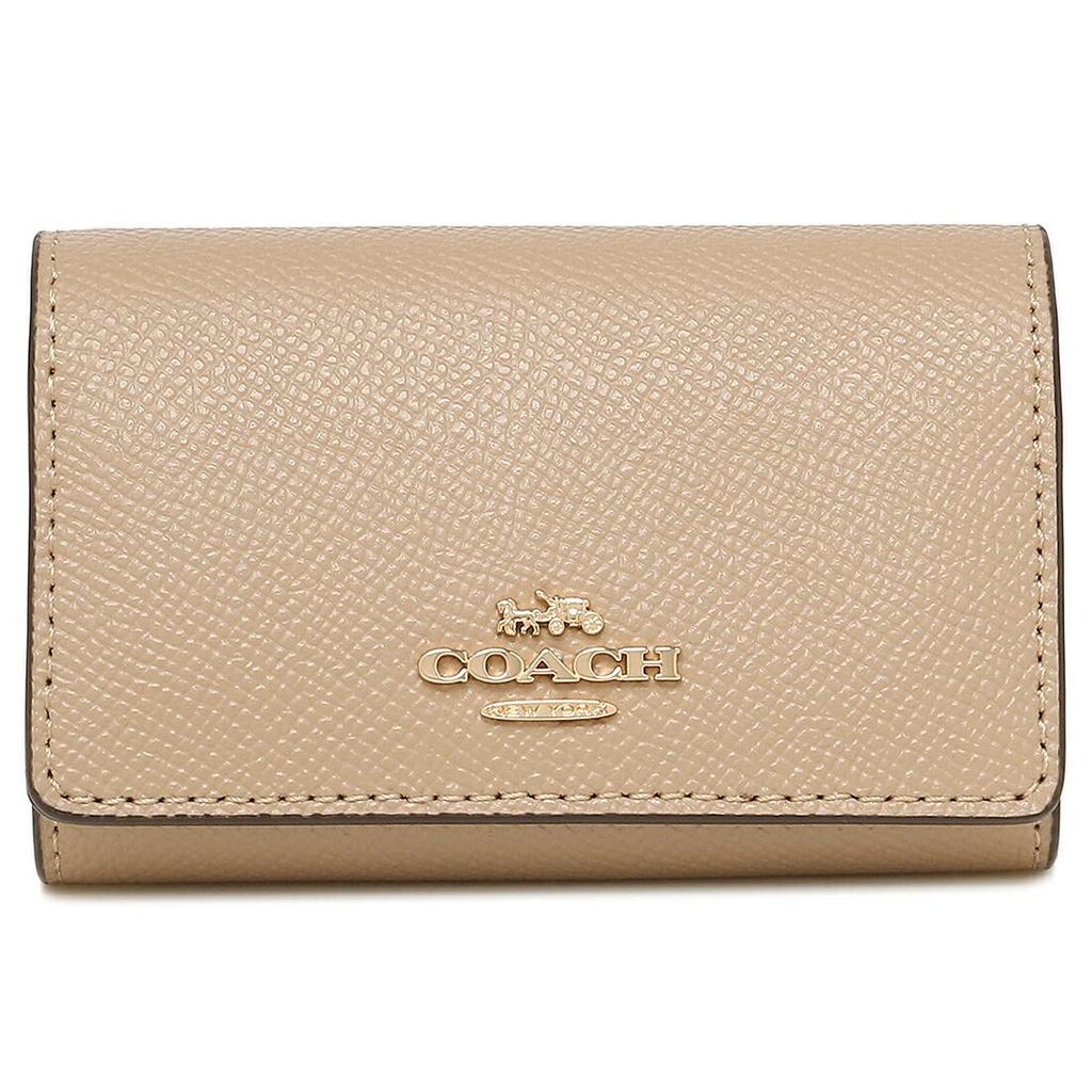 Outlet Key Case Beige 76741 IMTAU [Coach] Women's [Item]