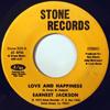 7-дюймовая пластинка EARNEST JACKSON - Love And Happiness / Hogwash STONE200 Stone Records 1973 США Соул/Фанк Б/У