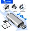 5 In 1 Card Reader USB3.0 To Type C Micro USB Universal OTG Adapter Multifunctional Adapter SD TF High-speed Transmission