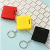 Square Mini Measure Tape Multifunctional Steel Tape Measure New 1M Retractable Ruler
