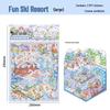 3D Miniature Scene Collage Stickers: Cute Decompression Handbook Stickers