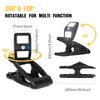 Camping Clamp Lights Solar Motion Sensor Lights Waterproof Outdoor Lights 360° Adjustable Lights Portable Safety Lights