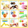 Joyfy 60 шт. Подарки для вечеринок Игрушки-непоседы Сувениры для взрослых на вечеринку Сенсорные игрушки для аутистов Призы для класса Игрушки из сундука с сокровищами Подарки для снятия стресса