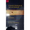 A Sanskrit Dictionary Of Law & Statecraft