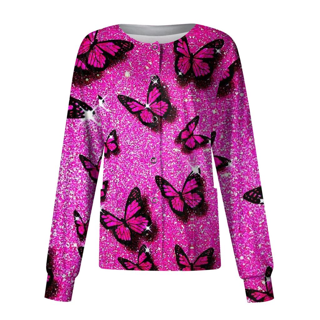 Женский однобортный защитный комбинезон с длинным рукавом и карманом, рабочий воротник-стойка, кардиган, куртка, топ