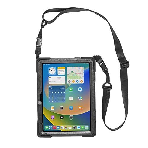 SANWA SUPPLY PDA-IPAD1917BK Shockproof Case for iPad 10.9-inch (with Handle, Stand, and Shoulder Strap)