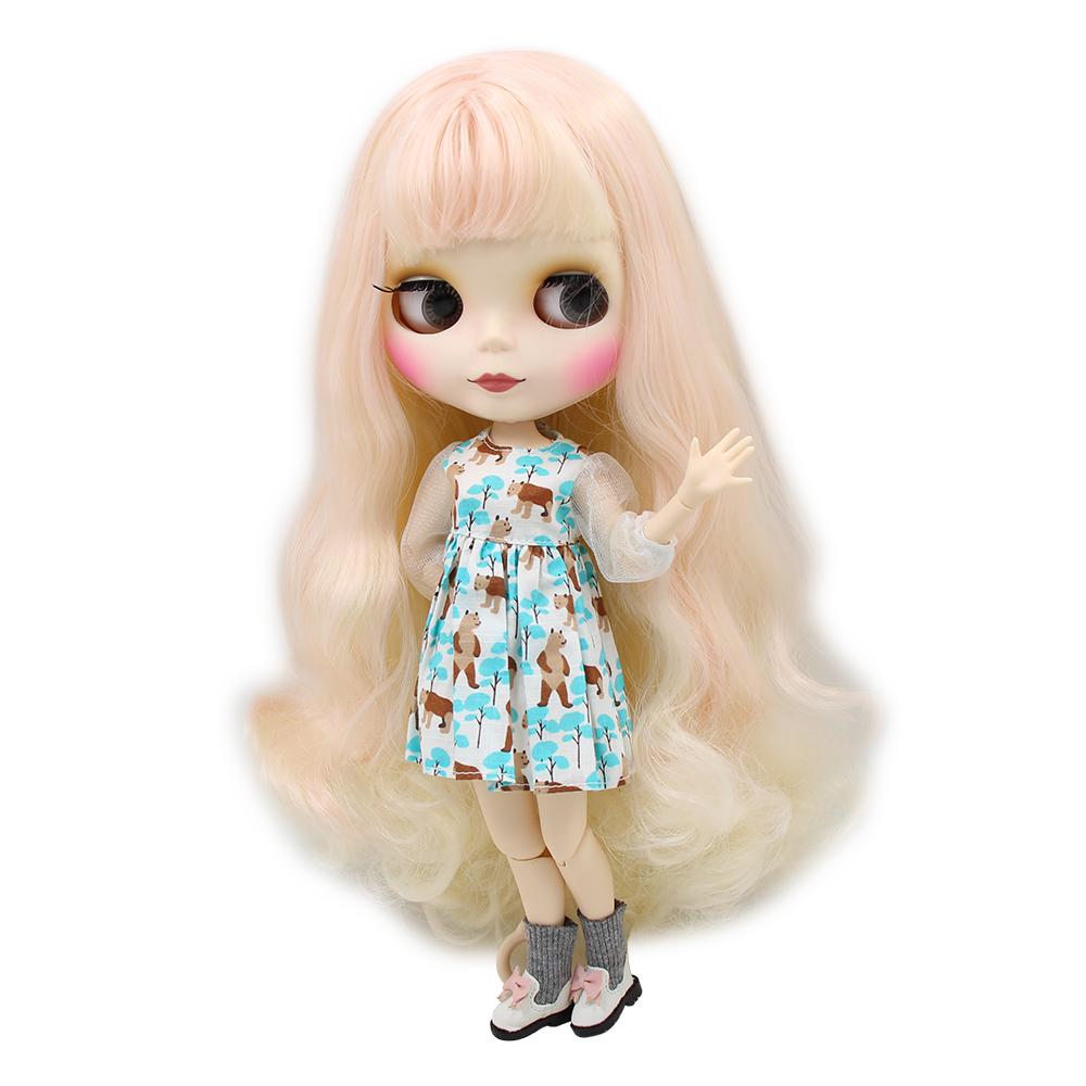 Кукла ICY DBS Blyth 1/6 шарнирное тело BJD игрушка белое глянцевое лицо черное матовое лицо с дополнительными руками AB и панелью DIY кукла девочка