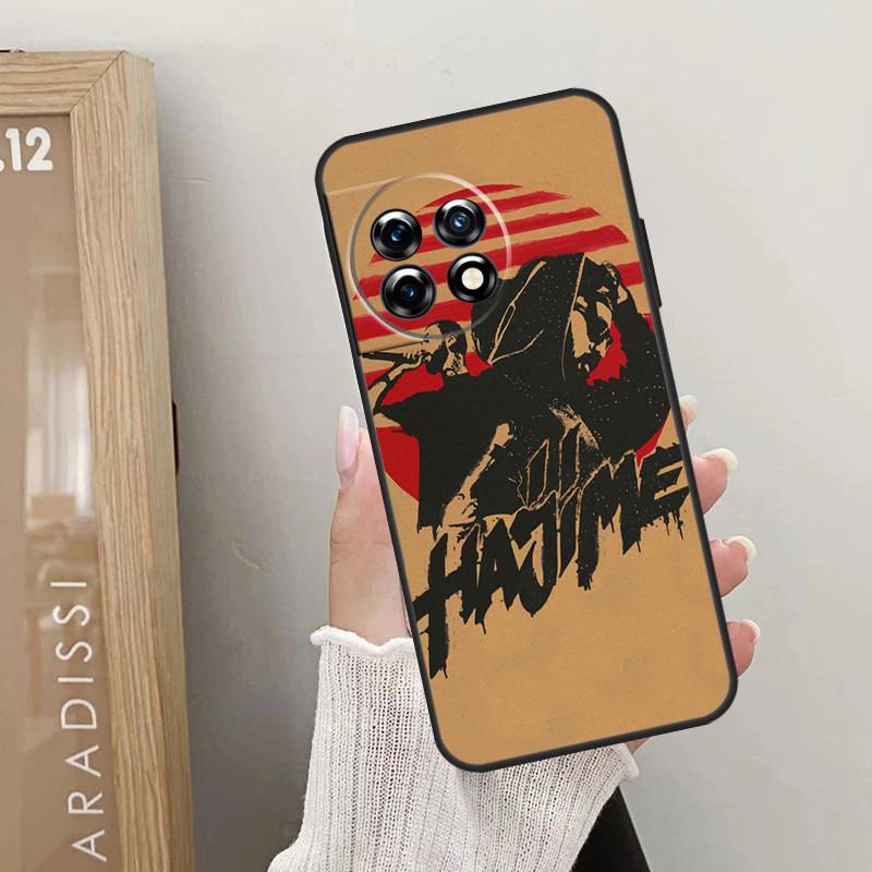 Hajime MiyaGi Andy Panda Case For OnePlus 12 11 9 10 Pro 9RT 10T 10R 12R OnePlus Nord 2 CE 3 Lite CE4 N10 N20 Cover