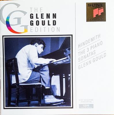 CD Хиндемит; ГОУЛД - 3 фортепианные сонаты SMK52670 Sony Classical 1993 США Классика Б/У