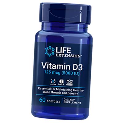 Витамин Д3, Vitamin D3 5000, 60гелкапс (36346053)
