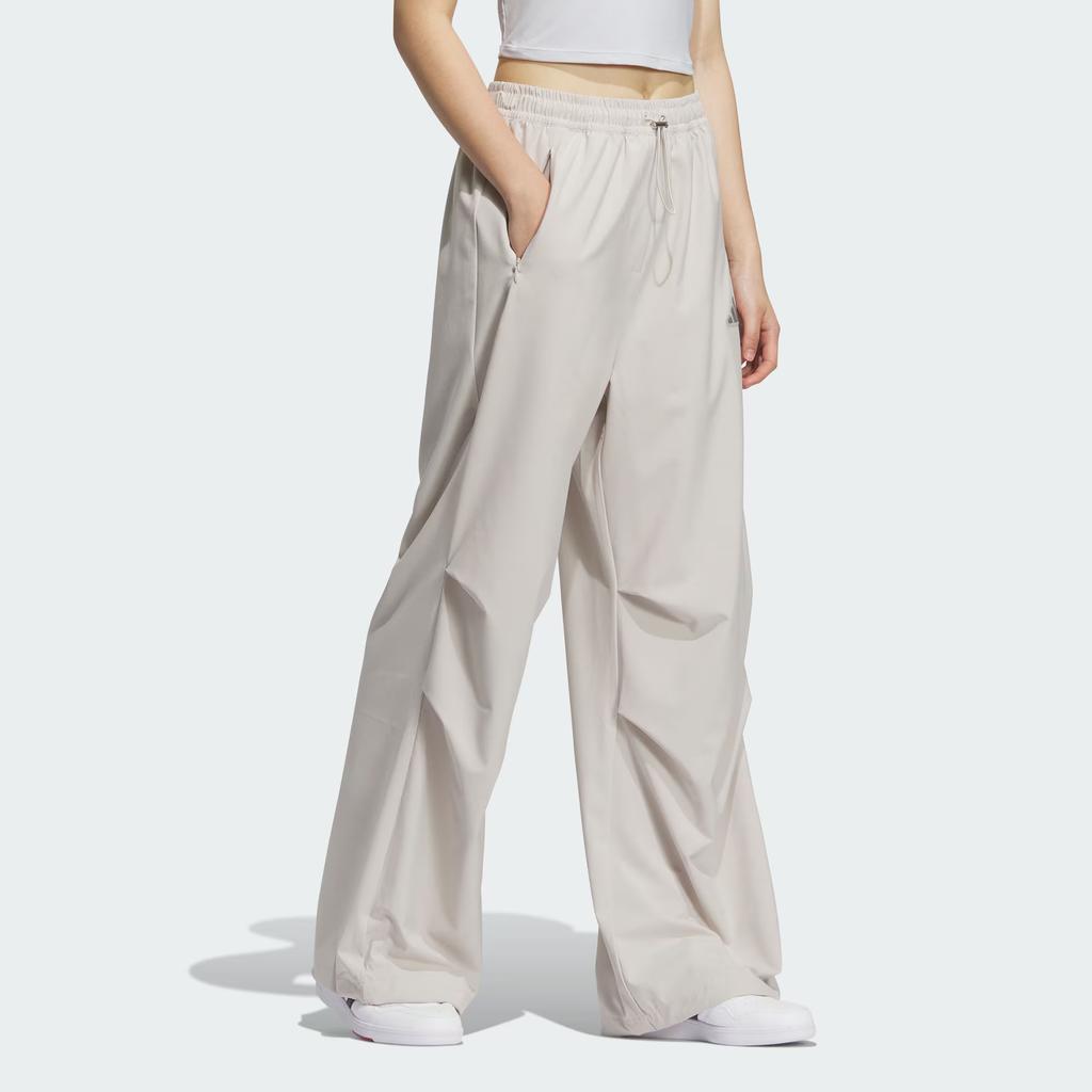New Adidas Climacool PARACHUTE TRACKSUIT BOTTOMS Casual Pants Women's Miracle Bauxite Brown KC1490