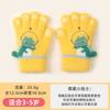 Children's Gloves Boys Autumn and Winter Cartoon Cute Dinosaur Baby Girl Knitted Warm and Cold Five-finger Wool Gloves