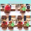Plush Keychain Capybara Toy Pp Cotton Stuffed Bag Decor For Children Gift