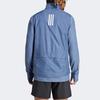 Adidas Жилет Over-The-Top в полоску с цветными блоками на молнии, мужская верхняя одежда, синий IN1496