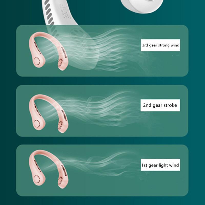 3000 мАч подвесной двойной охлаждающий вентилятор перезаряжаемый бесшумный вентилятор для путешествий на открытом воздухе аксессуары