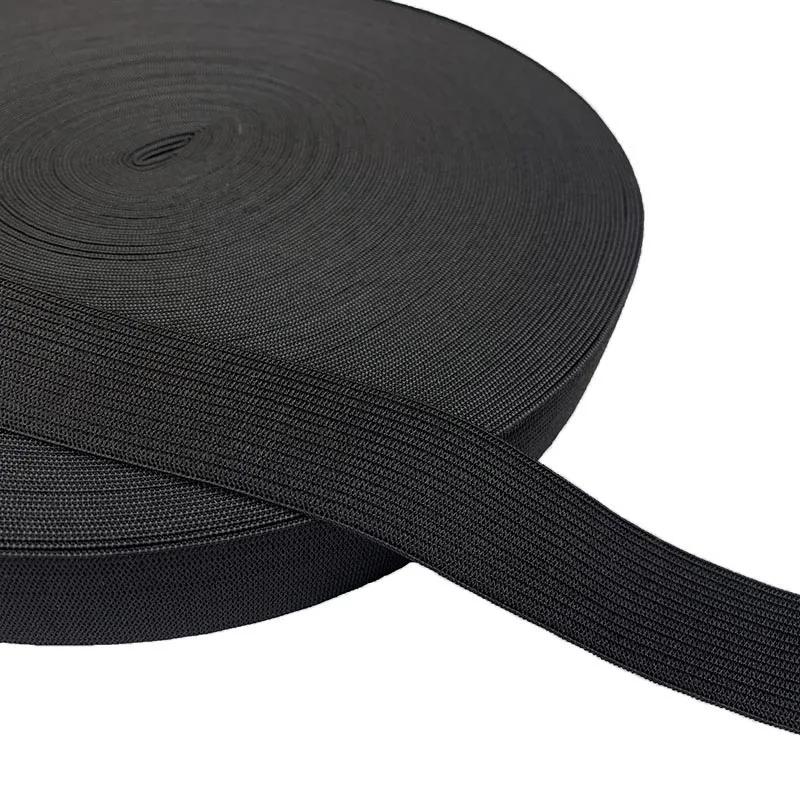New 5 Meters Flat Elastic Band Rubber Band For Sewing Clothing Pants Accessories Stretch Belt Garment DIY Sewing Fabric Width 3-