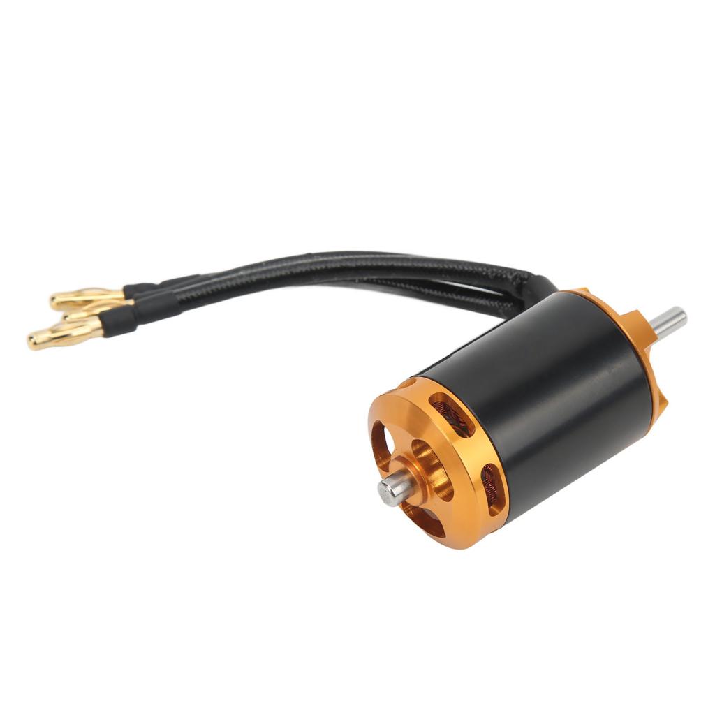 RC Boat Brushless Motor Water Cooling 22800KV 12N8P Structure Aluminum Alloy Copper RC Brushless