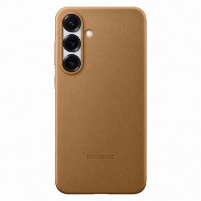 Чехол из эко-кожи Samsung KindSuit Case для Samsung Galaxy S25+ - золотой