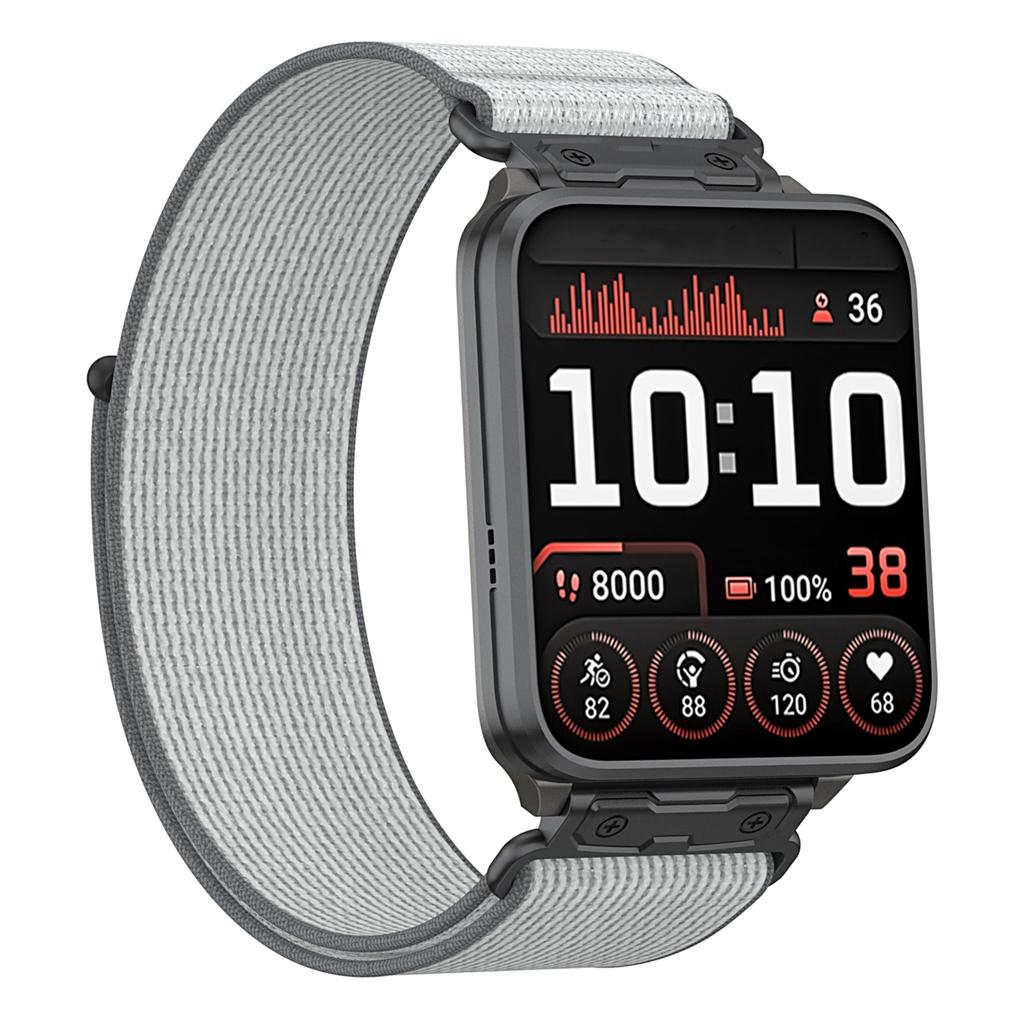 Для Garmin Venu X1 Нейлоновый ремешок-петля с металлическим коннектором Быстросъемный Дышащий ремешок для часов