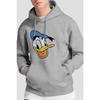 Disney Mens Donald Duck Vintage Face Hoodie