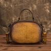 Johnature Женская маленькая сумка из натуральной кожи в стиле ретро, ​​простая сумка из воловьей кожи, сумки на плечо и через плечо для отдыха