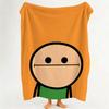 comedy T The C Cyanide Throw Flannel Throw Blanket Suitable for Sofa Living Room Bedroom