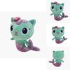 Soft And Cuddly Gabby's Dollhouse Plush Toy Mermaid Cat Stuffed Doll For Children