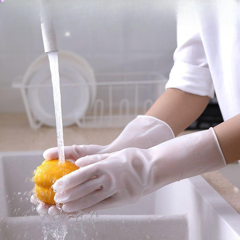10pcs Dishwashing Gloves for Household Cleaning Durable for Women Thickened Cleaning for Kitchen PVC Waterproof for Laundry