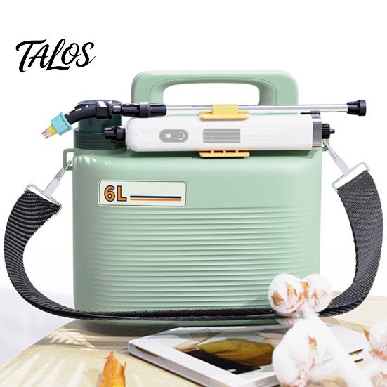 Lawn Care Sprayer 6L Electric USB Rechargeable with Telescopic Wand 3 Nozzles Portable Battery Powered Water for Garden Yard Retractable Spray Boom