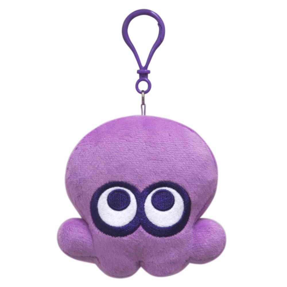 Sanei Boeki Splatoon3 Plush Mascot Octopus (Purple) (Mascot) W10.5 x D4.5 x H10cm