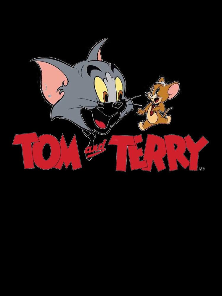 Tom & Jerry "Tom and Terry" graphic Oversized T-Shirt