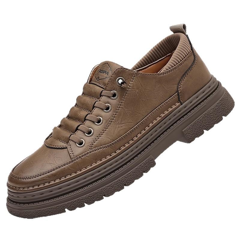 Men's Fashion Tooling Martin Shoes 2025 New Men's Shoes Autumn Low-top Casual Board Shoes Men