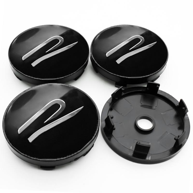 VW 4Pcs 56mm 60mm Car Wheel Center Hub Cap Cover Emblem Stickers For Volkswagen VW GTI Polo Golf Passat Tiguan Arteon Touareg Caddy